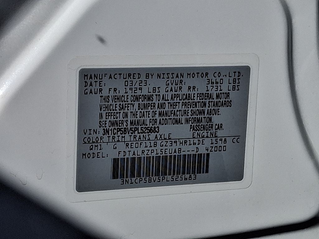 2023 Nissan Kicks S FWD