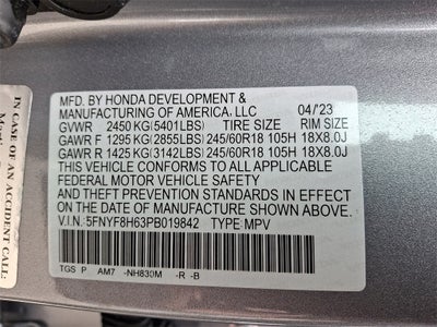 2023 Honda Passport TrailSport AWD