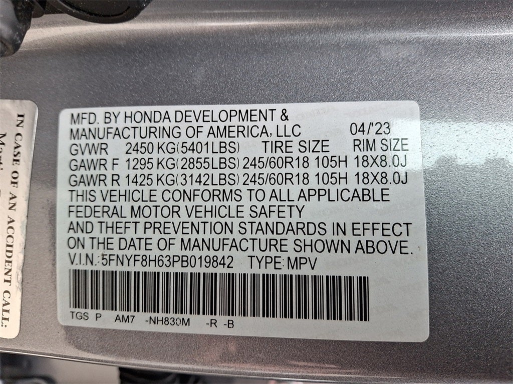 2023 Honda Passport TrailSport AWD