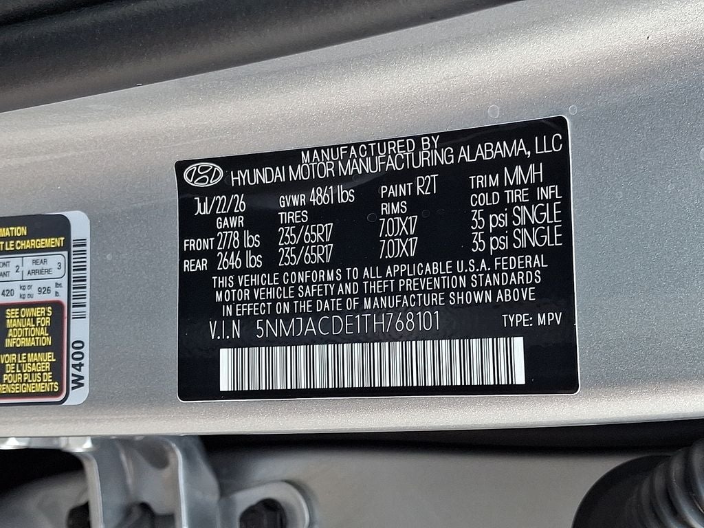 2026 Hyundai TUCSON SE