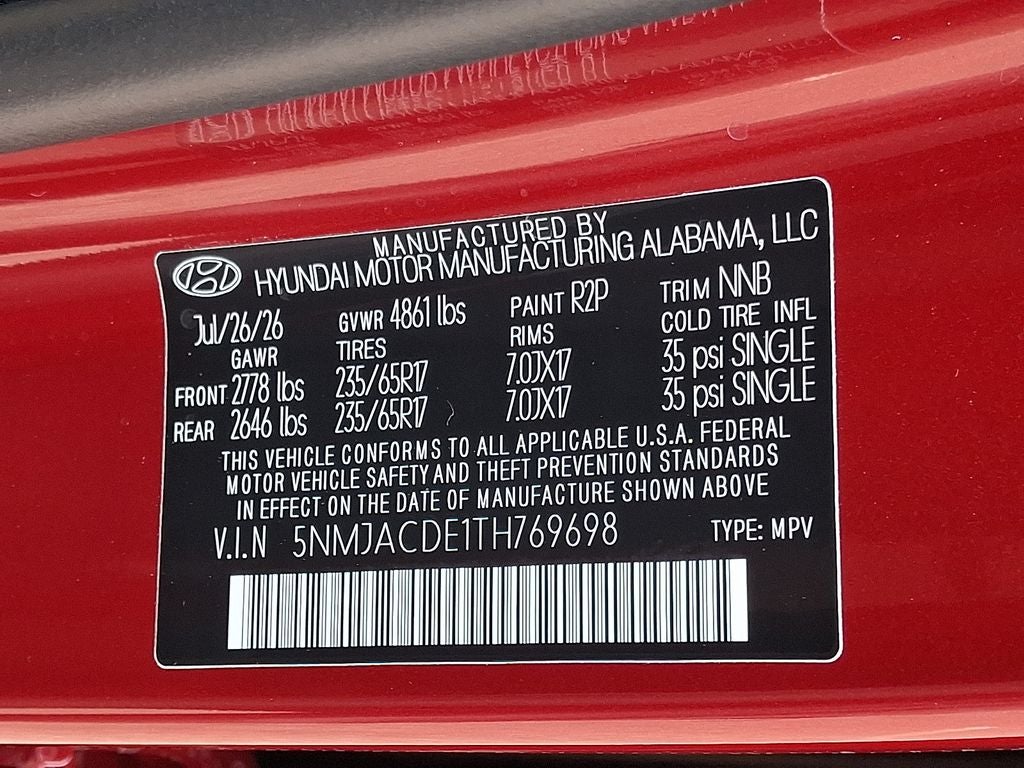 2026 Hyundai TUCSON SE