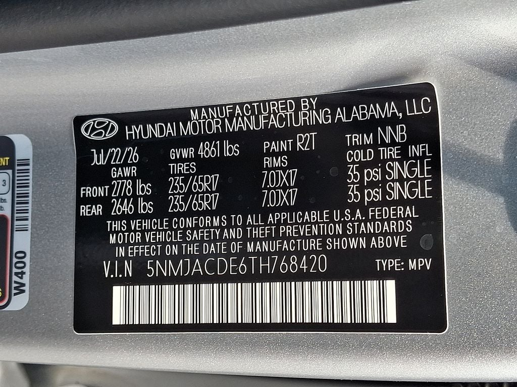 2026 Hyundai TUCSON SE