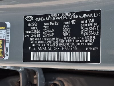 2026 Hyundai TUCSON SE