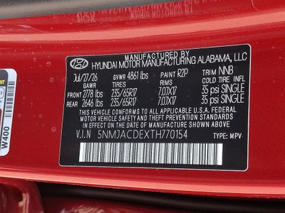 2026 Hyundai TUCSON SE