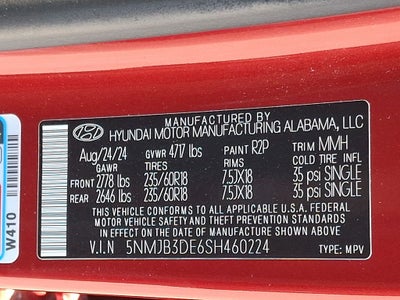 2025 Hyundai TUCSON SEL FWD