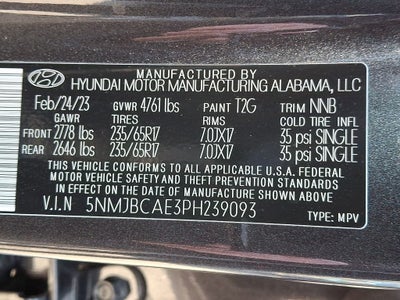 2023 Hyundai TUCSON SEL AWD