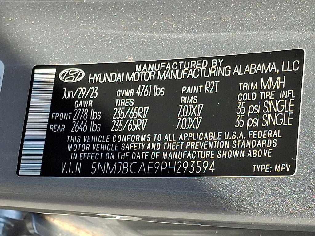 2023 Hyundai TUCSON SEL AWD