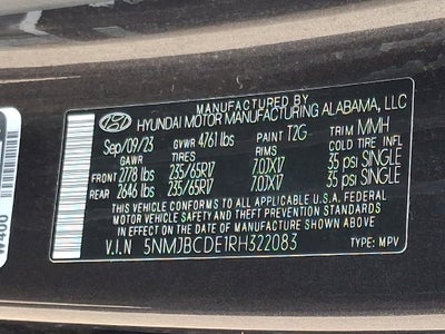 2024 Hyundai TUCSON SEL AWD