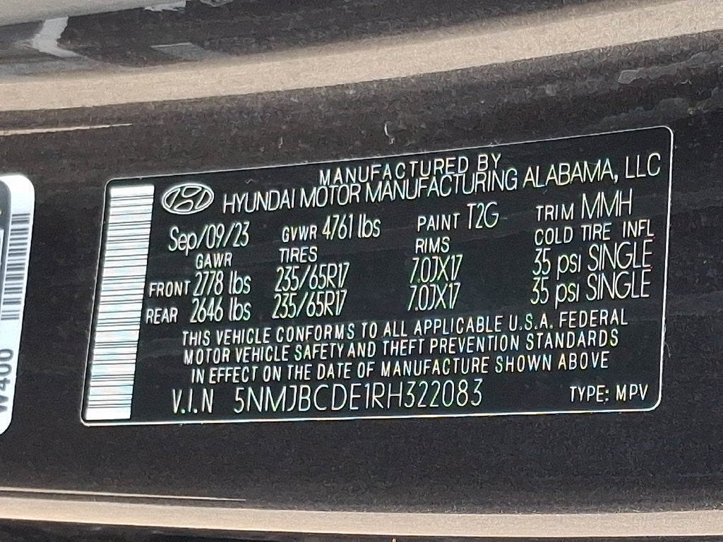 2024 Hyundai TUCSON SEL AWD