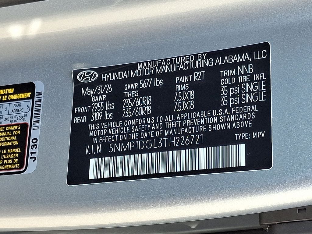 2026 Hyundai SANTA FE SE