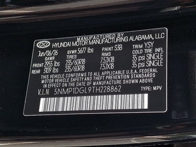 2026 Hyundai SANTA FE SE