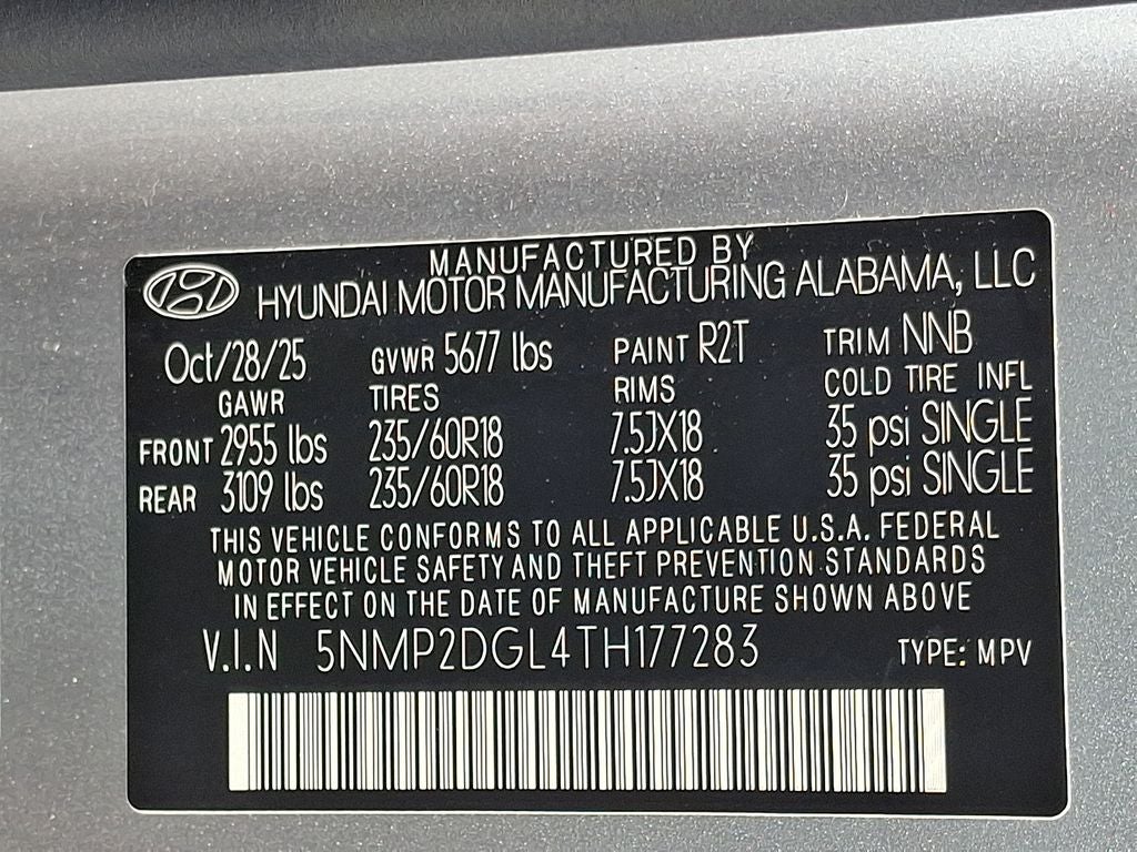 2026 Hyundai SANTA FE SEL AWD