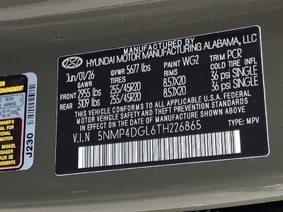 2026 Hyundai SANTA FE Limited 7 Passenger