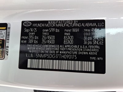 2026 Hyundai SANTA FE HYBRID Calligraphy