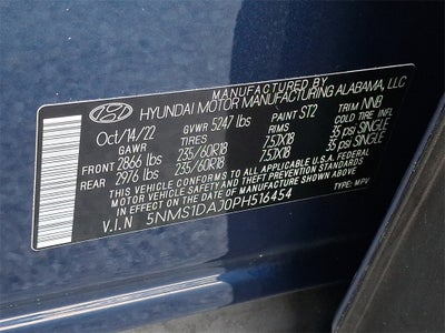 2023 Hyundai SANTA FE SE AWD