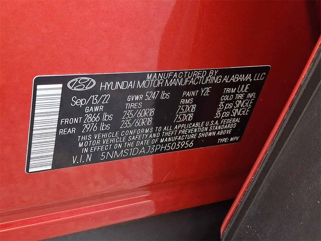 2023 Hyundai SANTA FE SE