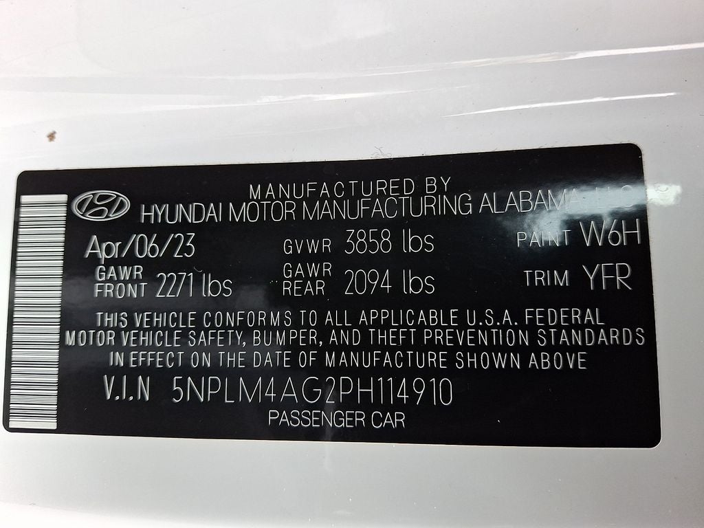 2023 Hyundai ELANTRA SEL FWD