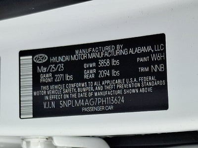 2023 Hyundai ELANTRA SEL FWD