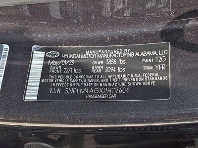 2023 Hyundai ELANTRA SEL FWD