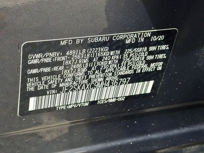 2021 Subaru Forester Touring AWD