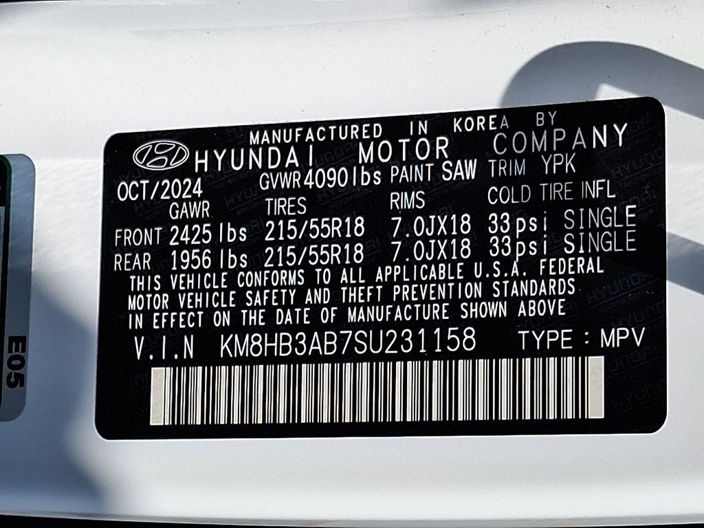 2025 Hyundai KONA SEL FWD