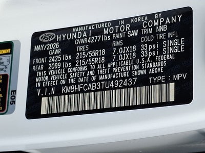 2026 Hyundai KONA SEL Sport