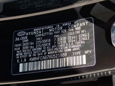 2027 Hyundai KONA SEL Sport