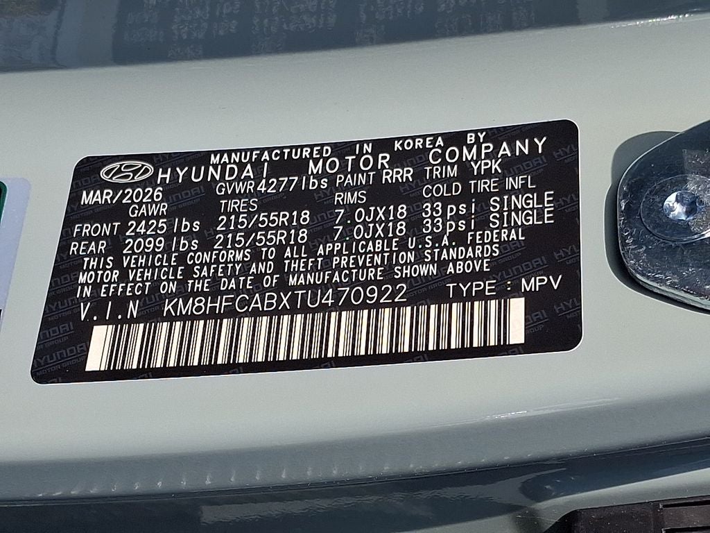 2026 Hyundai KONA SEL Sport