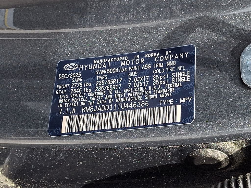2026 Hyundai TUCSON HYBRID Blue SE