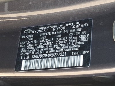 2024 Hyundai TUCSON SEL AWD
