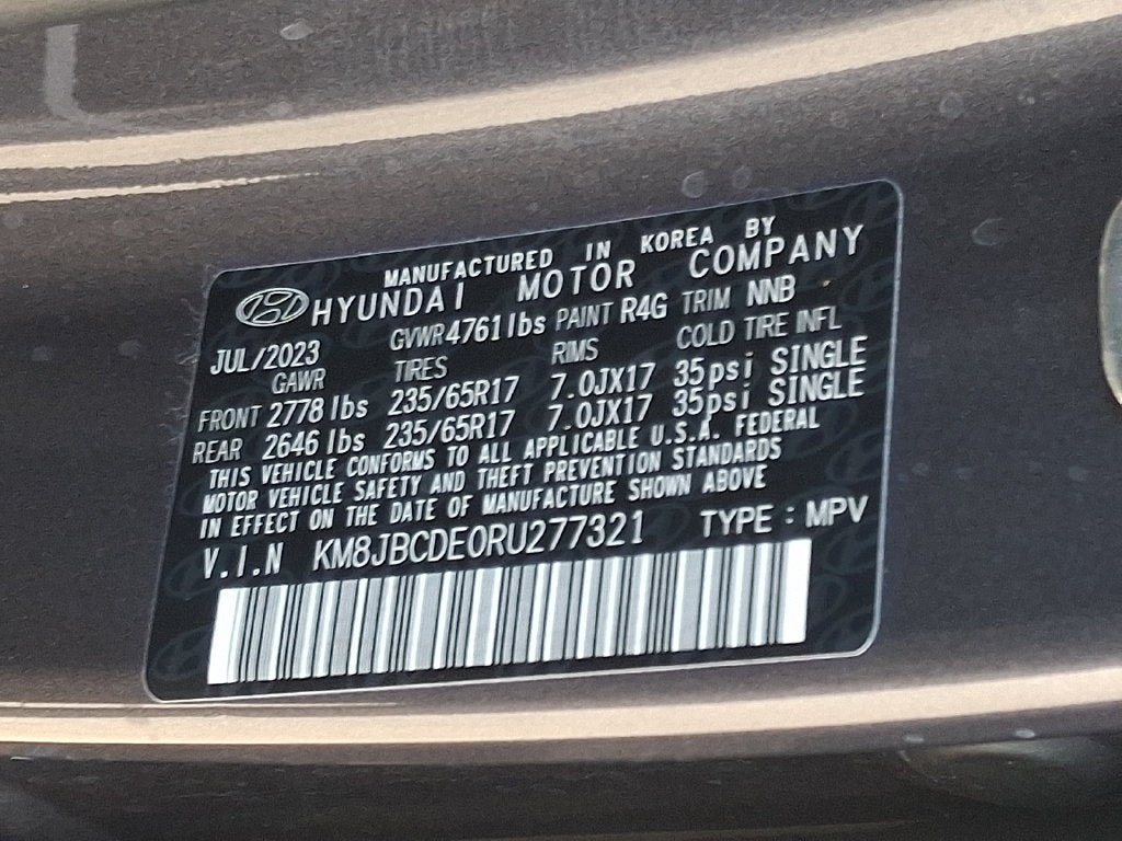 2024 Hyundai TUCSON SEL AWD