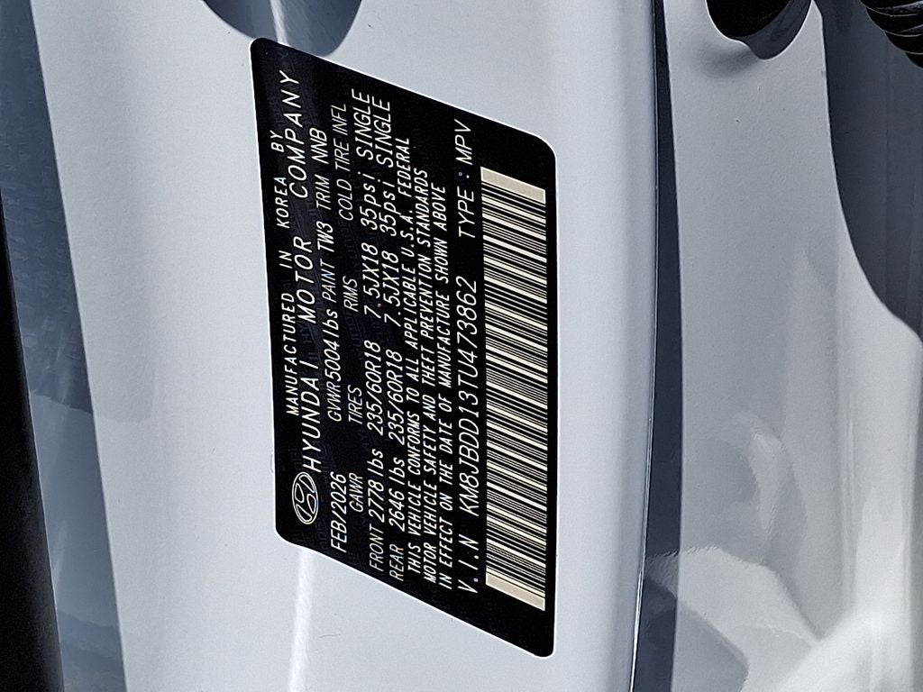 2026 Hyundai TUCSON HYBRID SEL