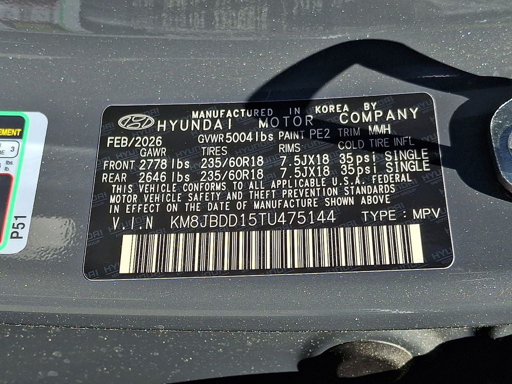 2026 Hyundai TUCSON HYBRID SEL