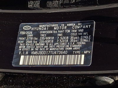 2026 Hyundai TUCSON HYBRID SEL