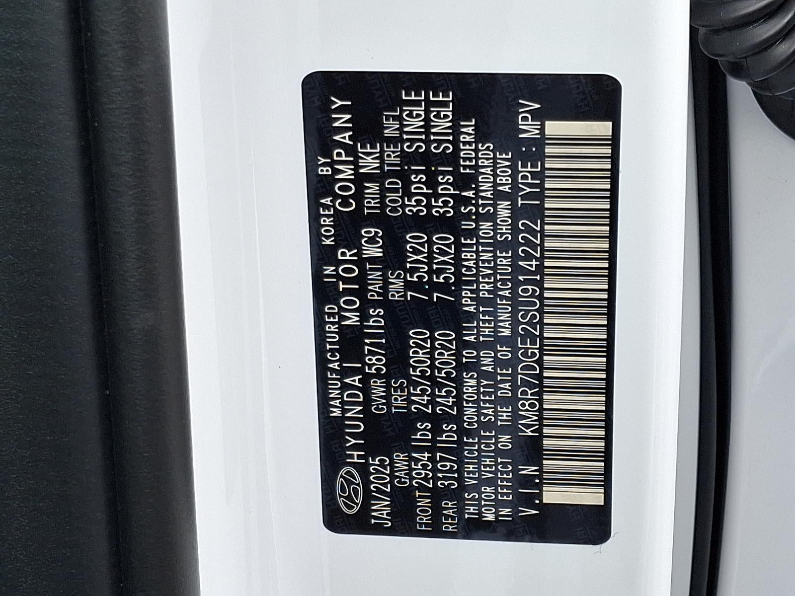 2025 Hyundai PALISADE Calligraphy Night Edition AWD