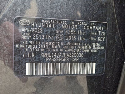 2023 Hyundai SONATA SEL FWD