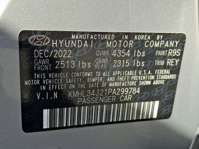2023 Hyundai SONATA Limited FWD