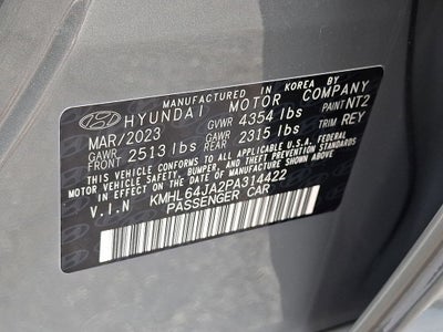 2023 Hyundai SONATA SEL FWD