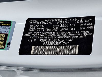 2026 Hyundai ELANTRA SEL Sport