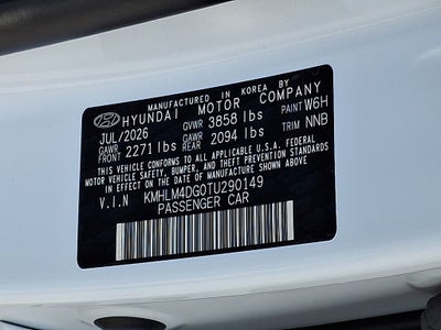 2026 Hyundai ELANTRA SEL Sport