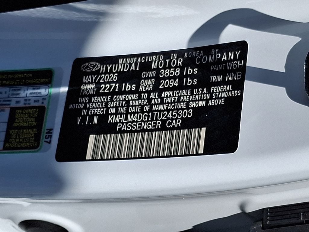 2026 Hyundai ELANTRA SEL Sport