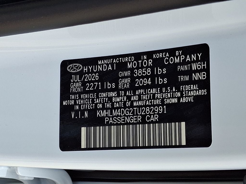 2026 Hyundai ELANTRA SEL Sport