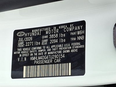 2026 Hyundai ELANTRA SEL Sport