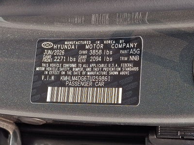 2026 Hyundai ELANTRA SEL Sport