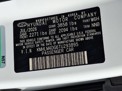 2026 Hyundai ELANTRA SEL Sport