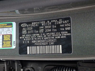 2026 Hyundai ELANTRA SEL Sport