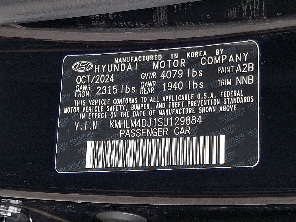 2025 Hyundai ELANTRA HYBRID Blue FWD