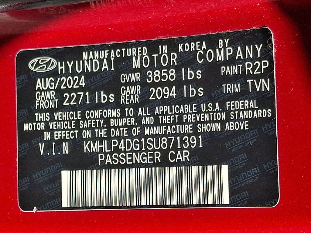 2025 Hyundai ELANTRA Limited FWD