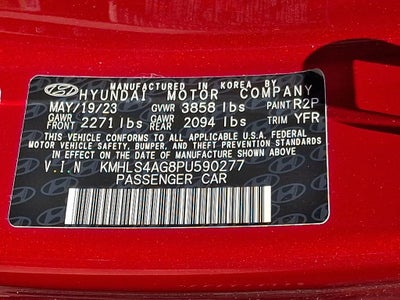 2023 Hyundai ELANTRA SEL FWD