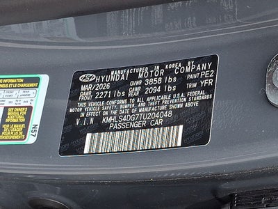 2026 Hyundai ELANTRA SEL Sport